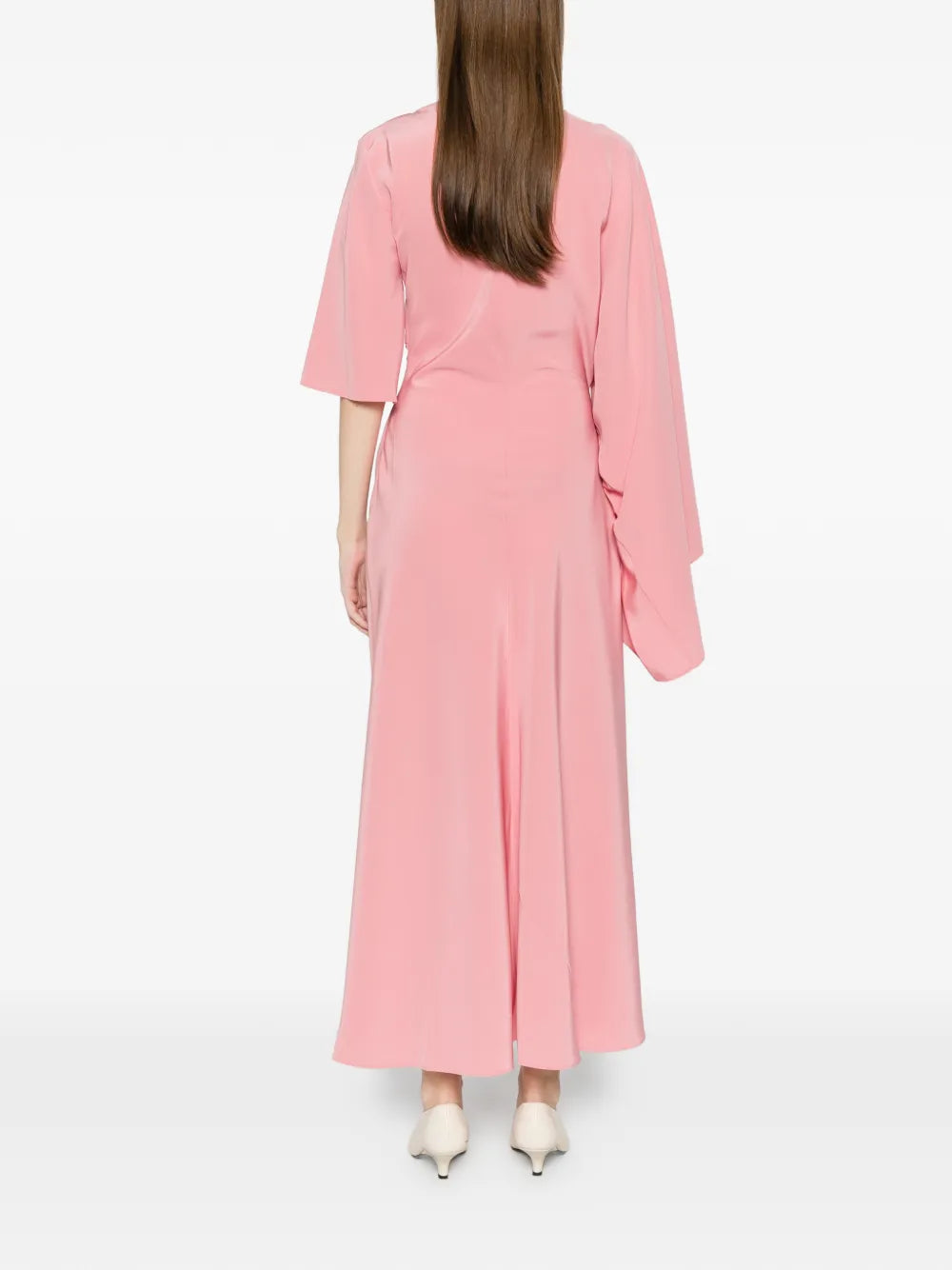 Joya dress satin twill, blush