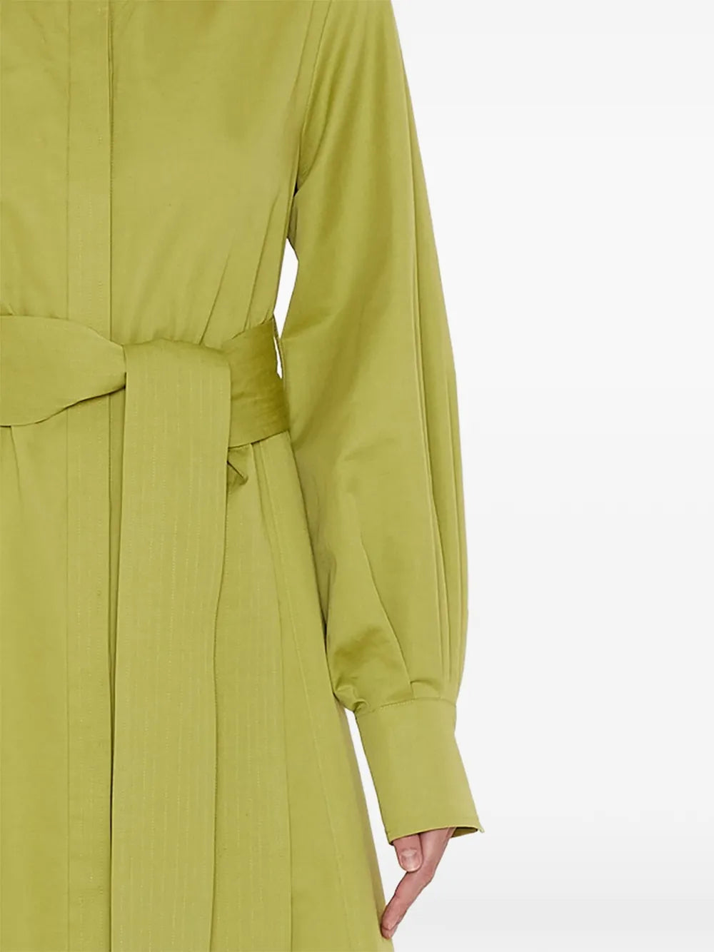 Ziane dress gabarlino flour, green