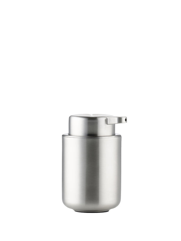Steel soap dispenser