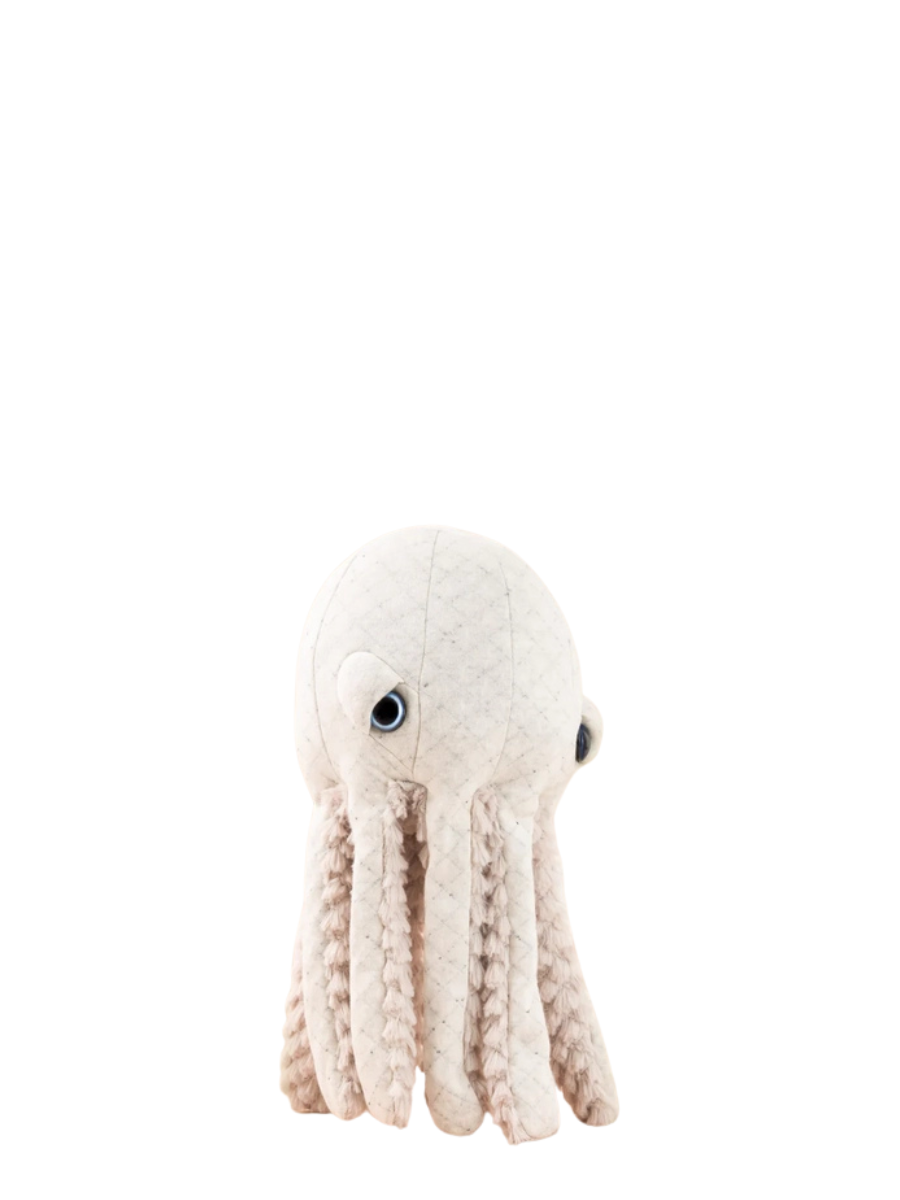 The Mini Albino Fur Octopus Stuffed Animal