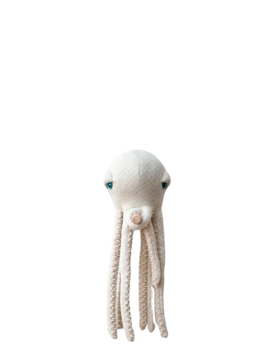 The Small Albino Octopus Stuffed Animal