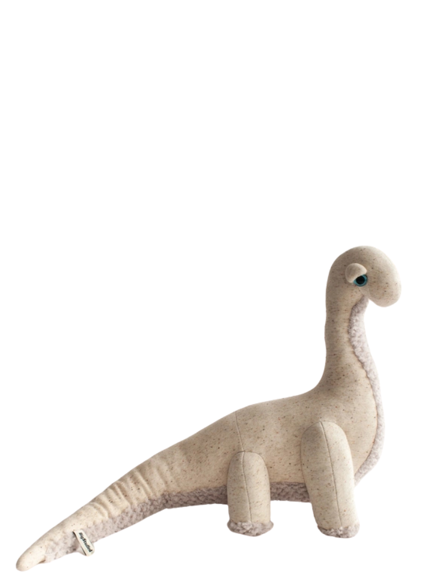 The Small Ivory Dinosaur Stuffed Animal