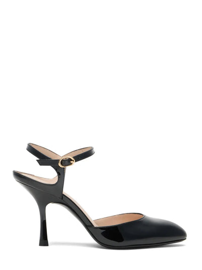 Madison strap pump (85mm), black