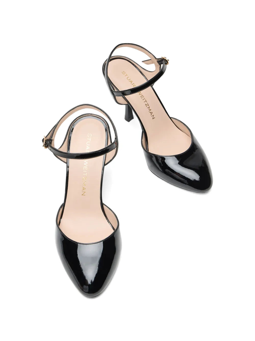 Madison strap pump (85mm), black