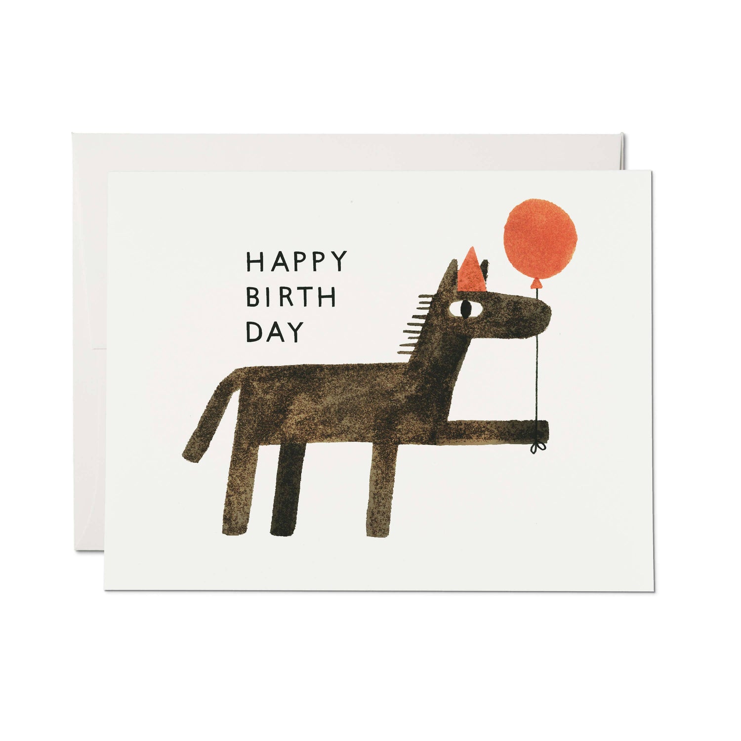 Balloon wishes birthday card