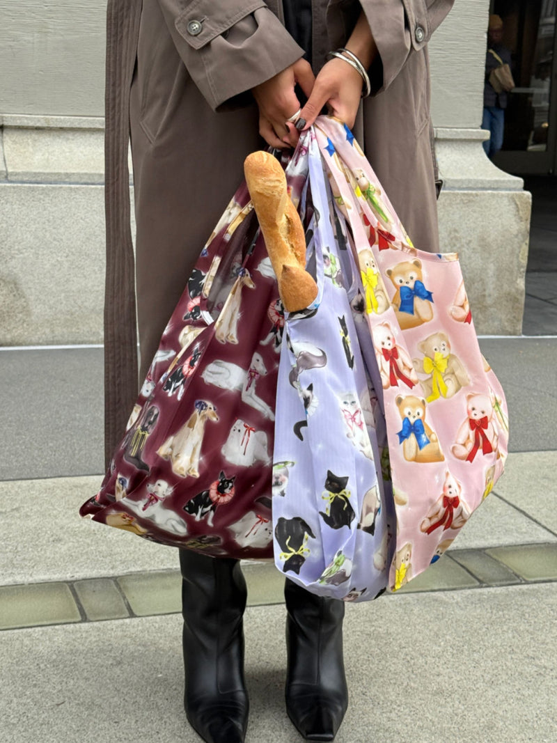 Standard Baggu shopping bag, Teddy Bears