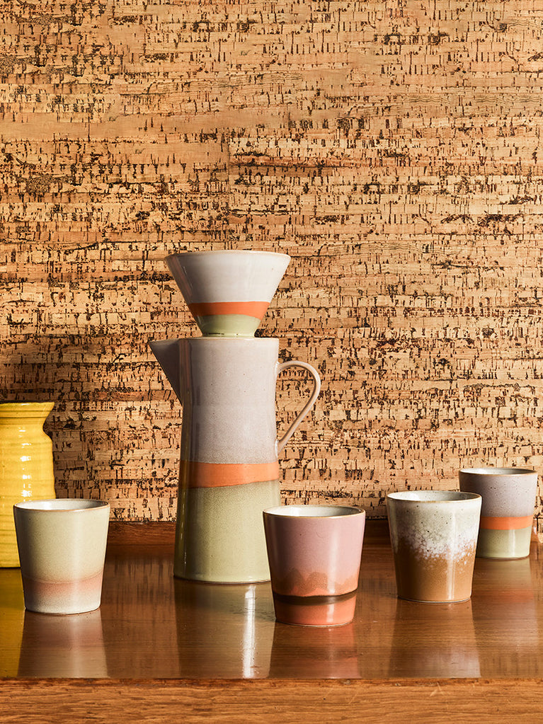 70's ceramics: coffee mug (180 ml), saturn