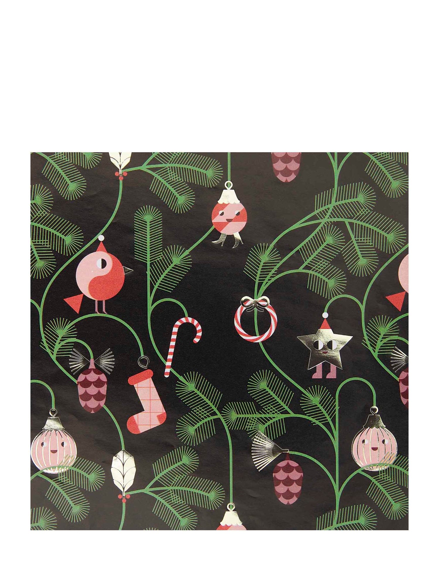 Christmas Tree Wrapping Paper