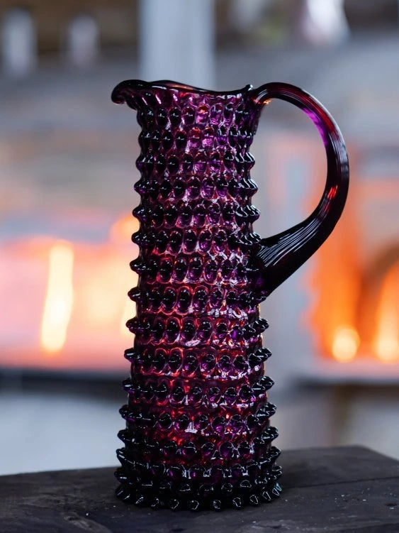 Eiffel Hobnail Jug 1L, violet