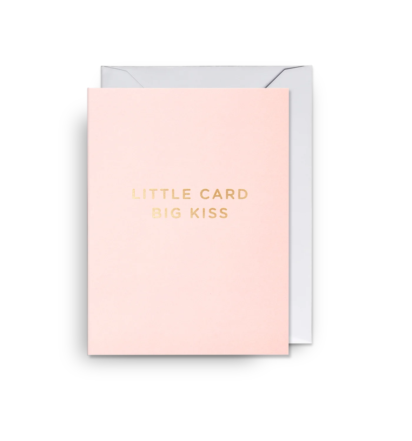 Little Card Big Kiss Love Mini Card