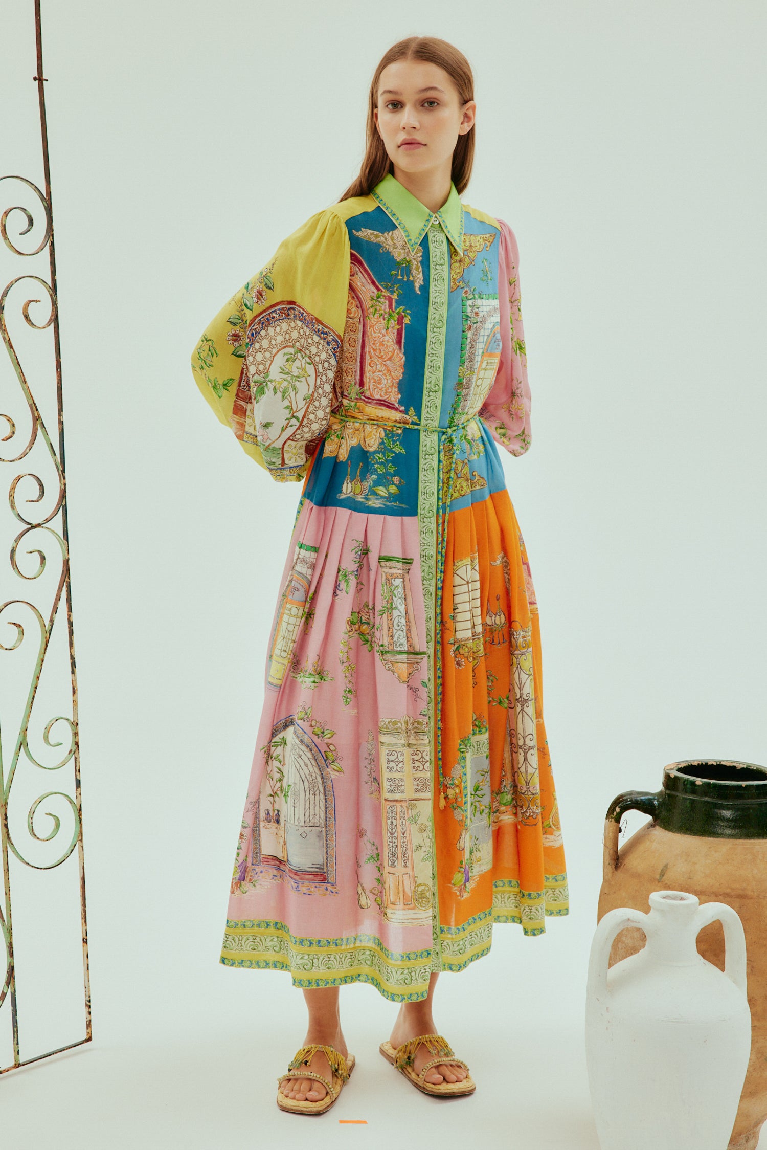 MONTE SHIRTDRESS, multicoloured