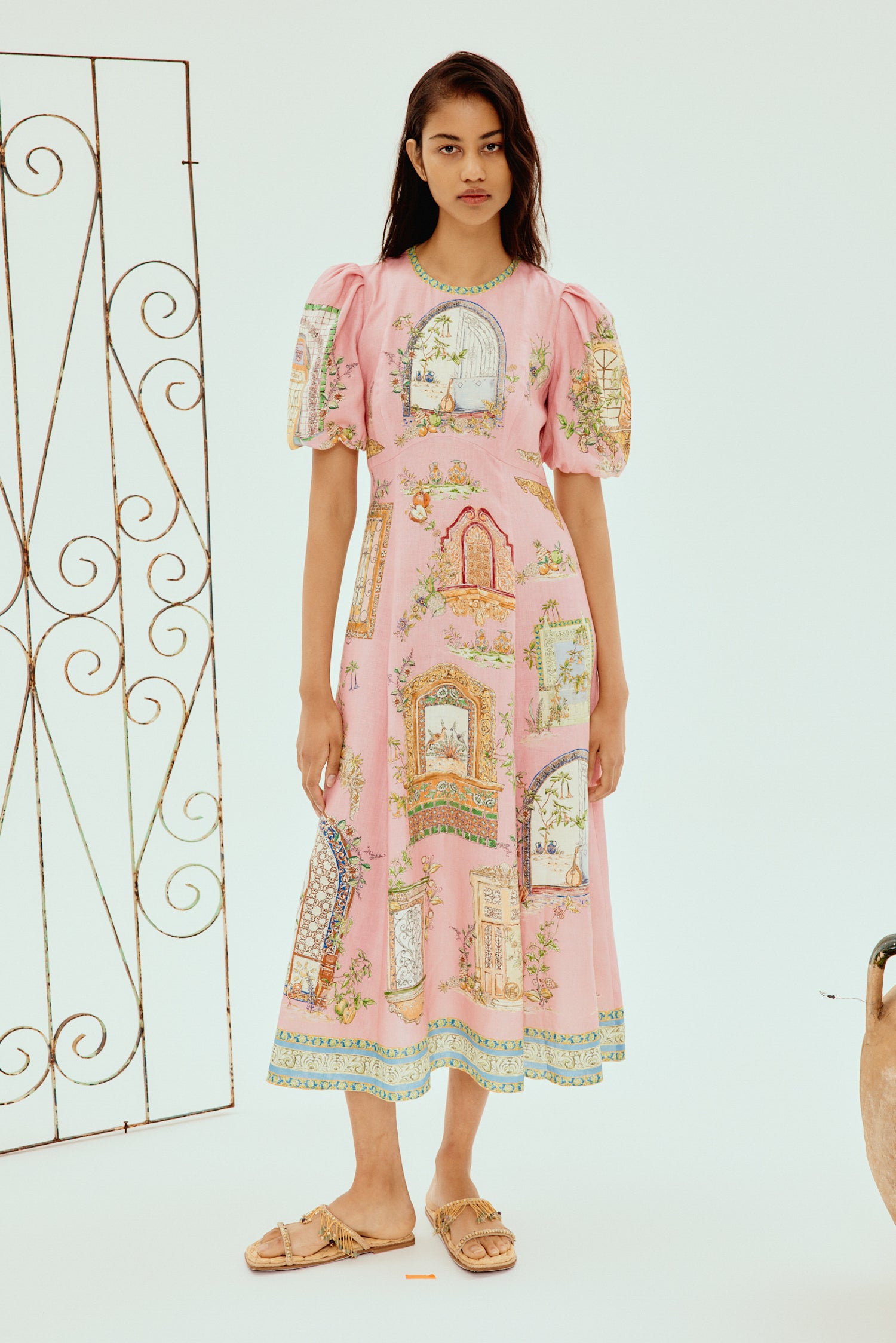 MONTE MIDI DRESS, multicoloured