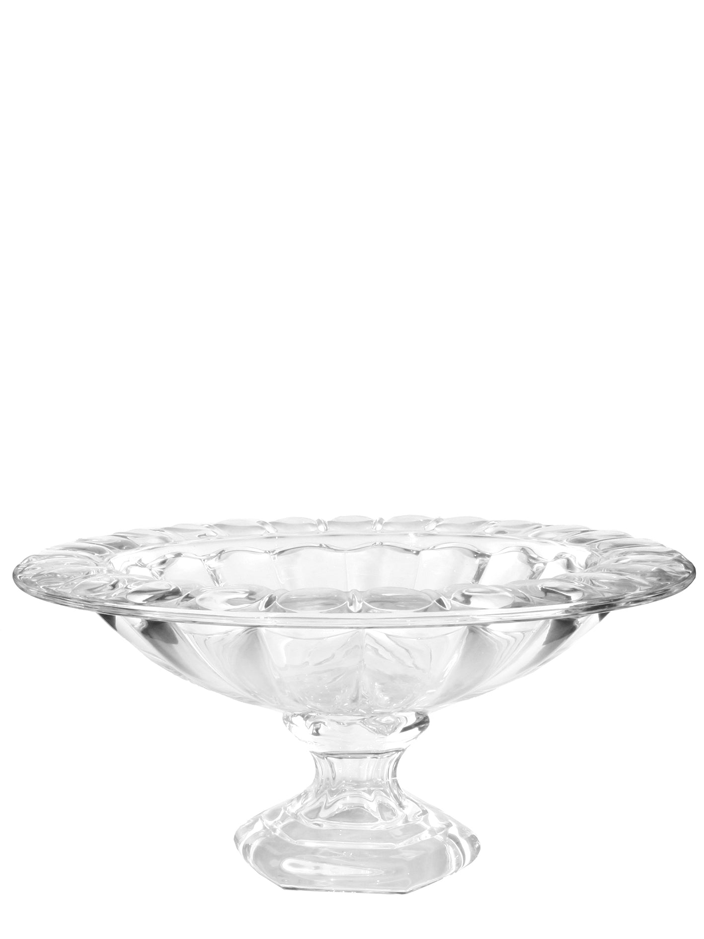 Clear crystal bowl , large