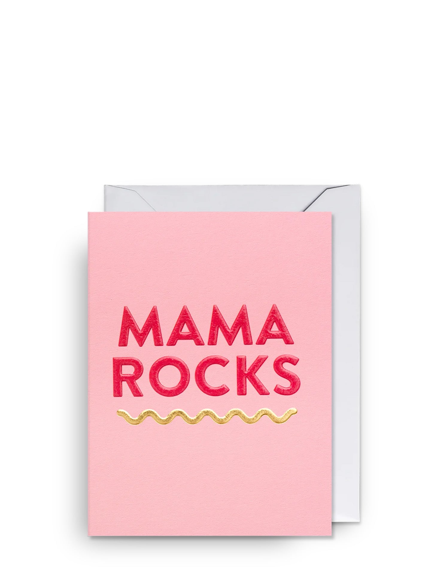 Mama Rocks Mini Card, Cozy