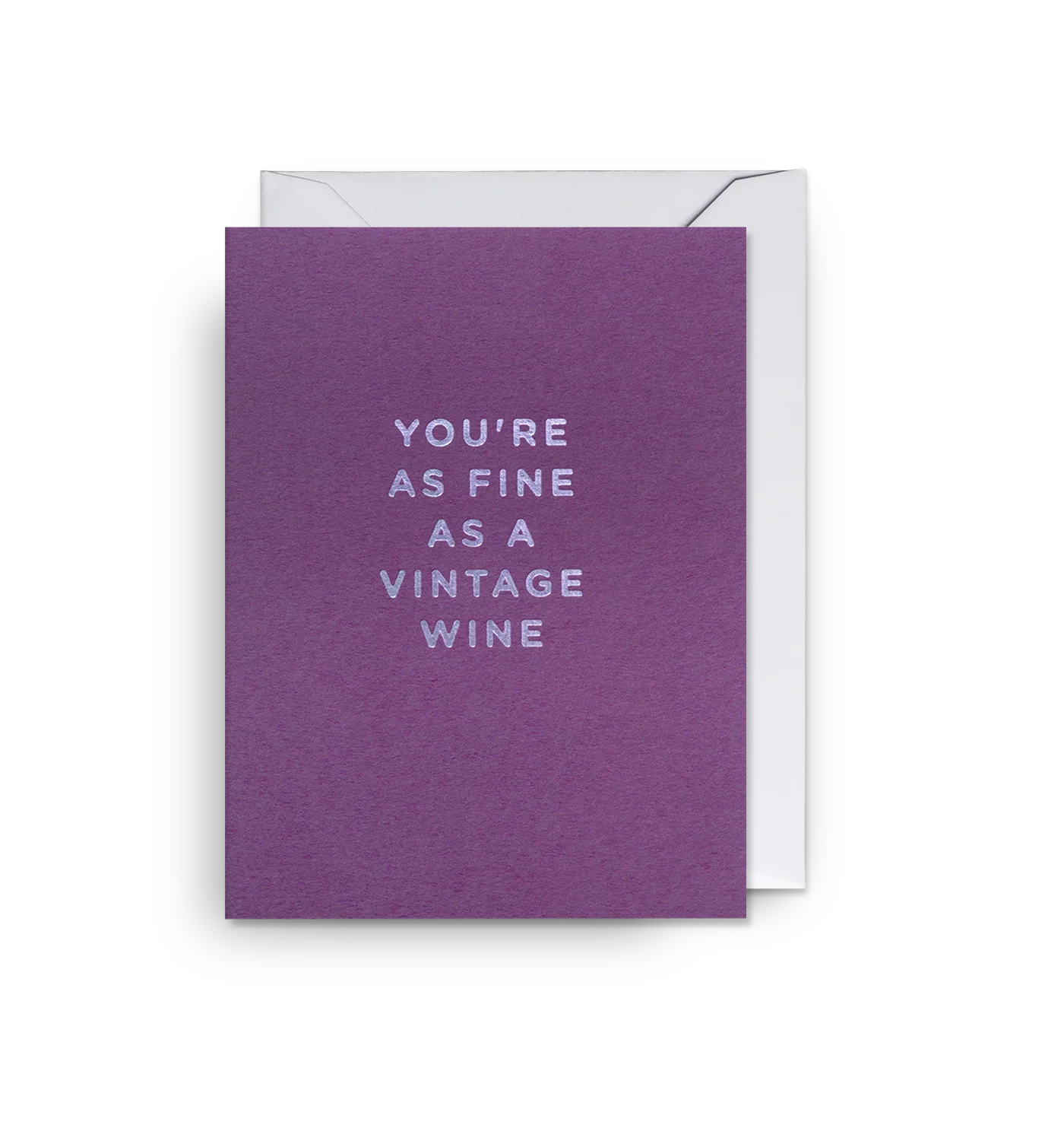 You're As Fine As A Vintage Wine Mini Birthday Card by Cherished