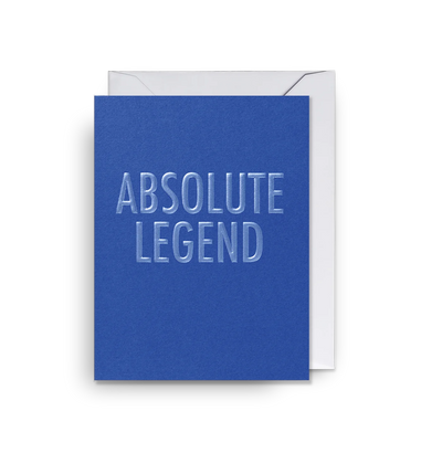 Absolute Legend Mini love & friendship card card