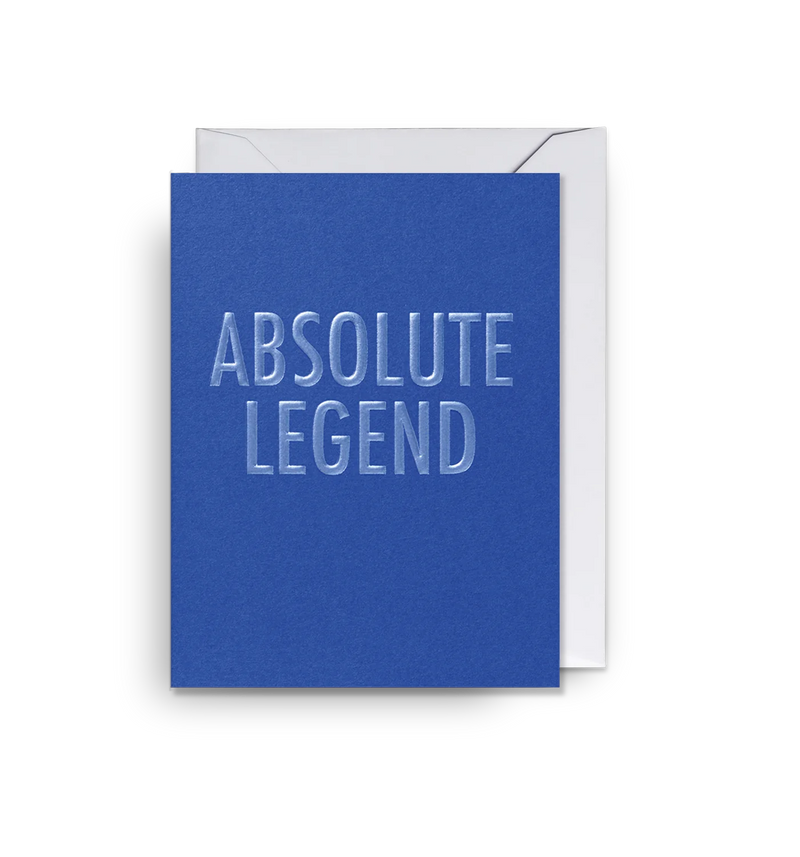 Absolute Legend Mini love & friendship card card