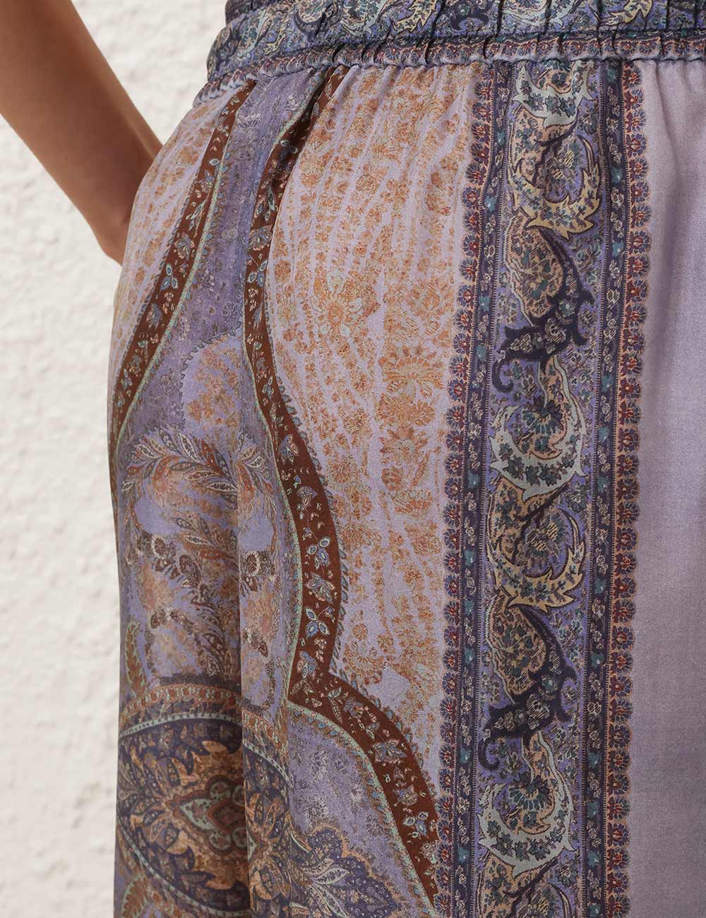 Wanderlust Relaxed Pant, tapestry blue multi