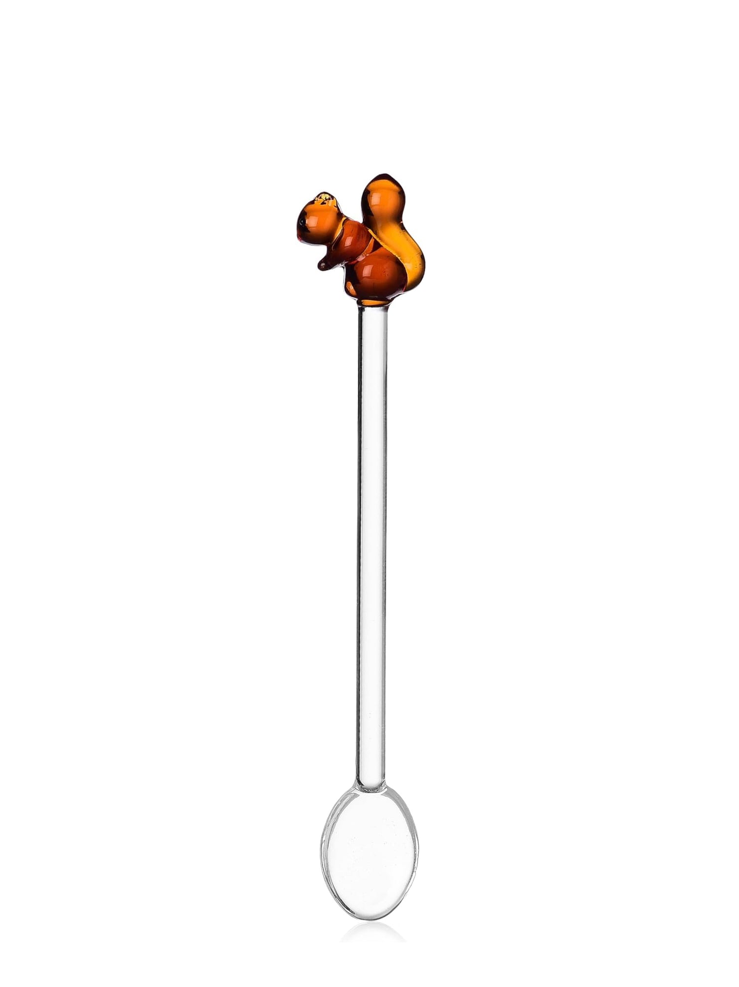 Squirrel glass spoon, Animal farm collection