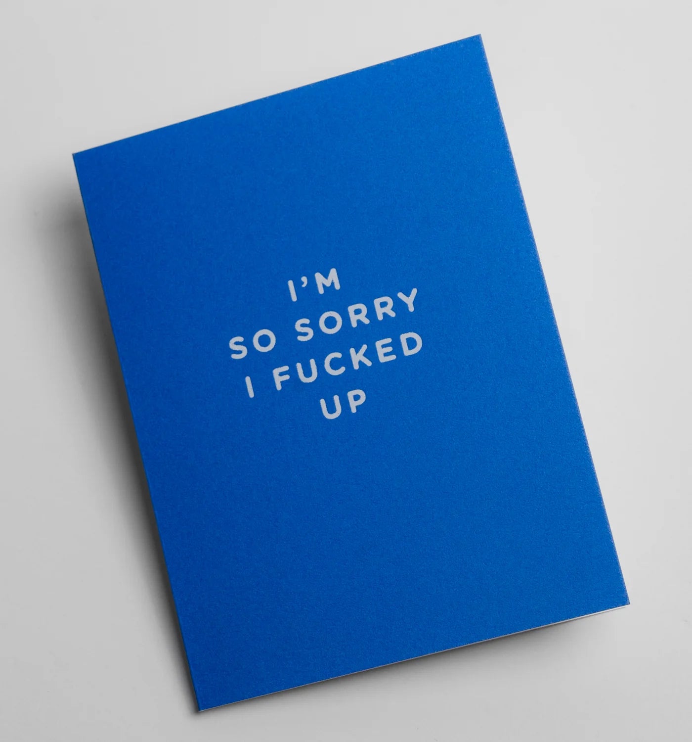 I'm So Sorry I Fucked Up Mini Apology Card