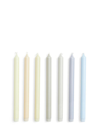 Gradient Candles (Set of 7), Neutrals