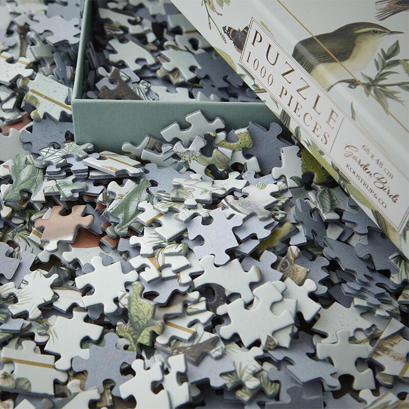 Garden birds puzzle, 1000 pieces
