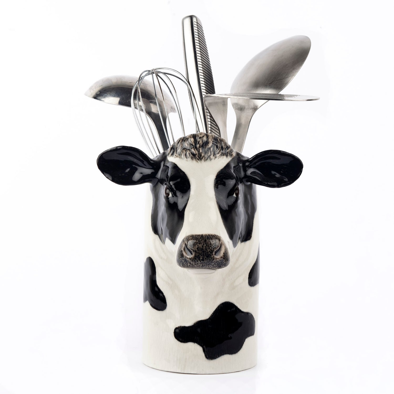 Cow Utensil Pot