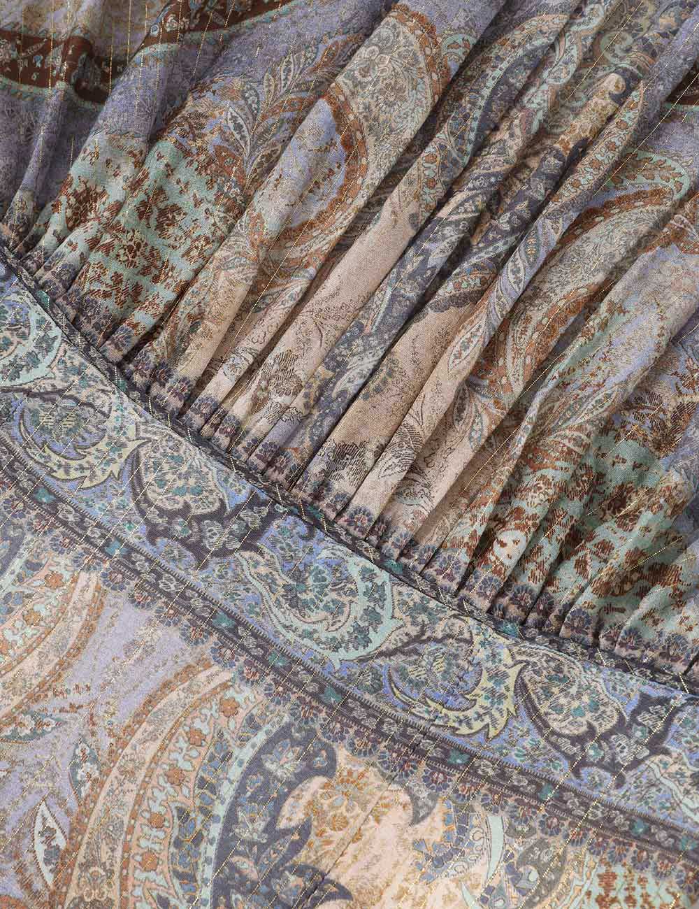 Wanderlust Mini Dress, tapestry blue multi