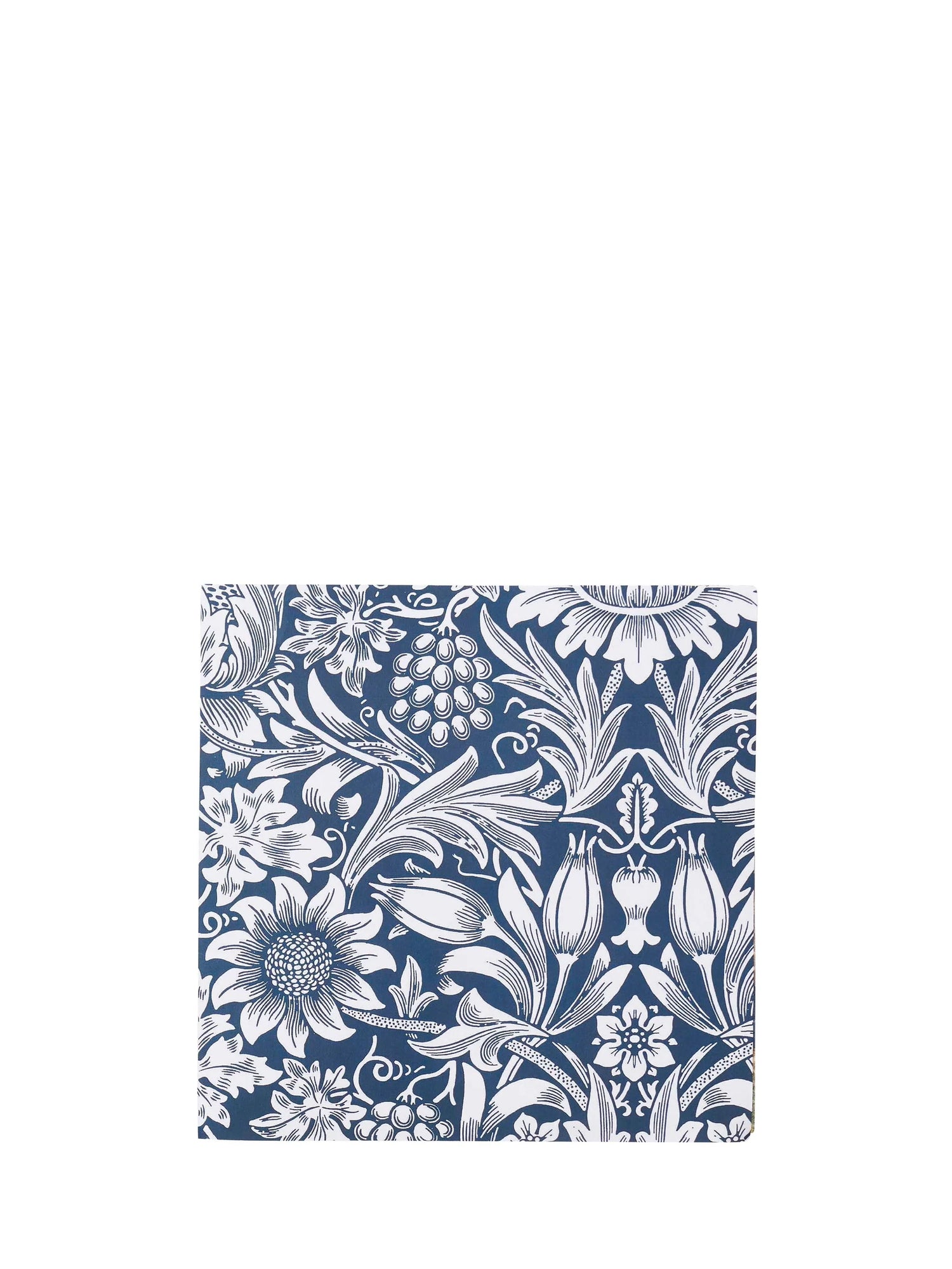 Sunflower paper dinner napkins, dark denim (20pcs)