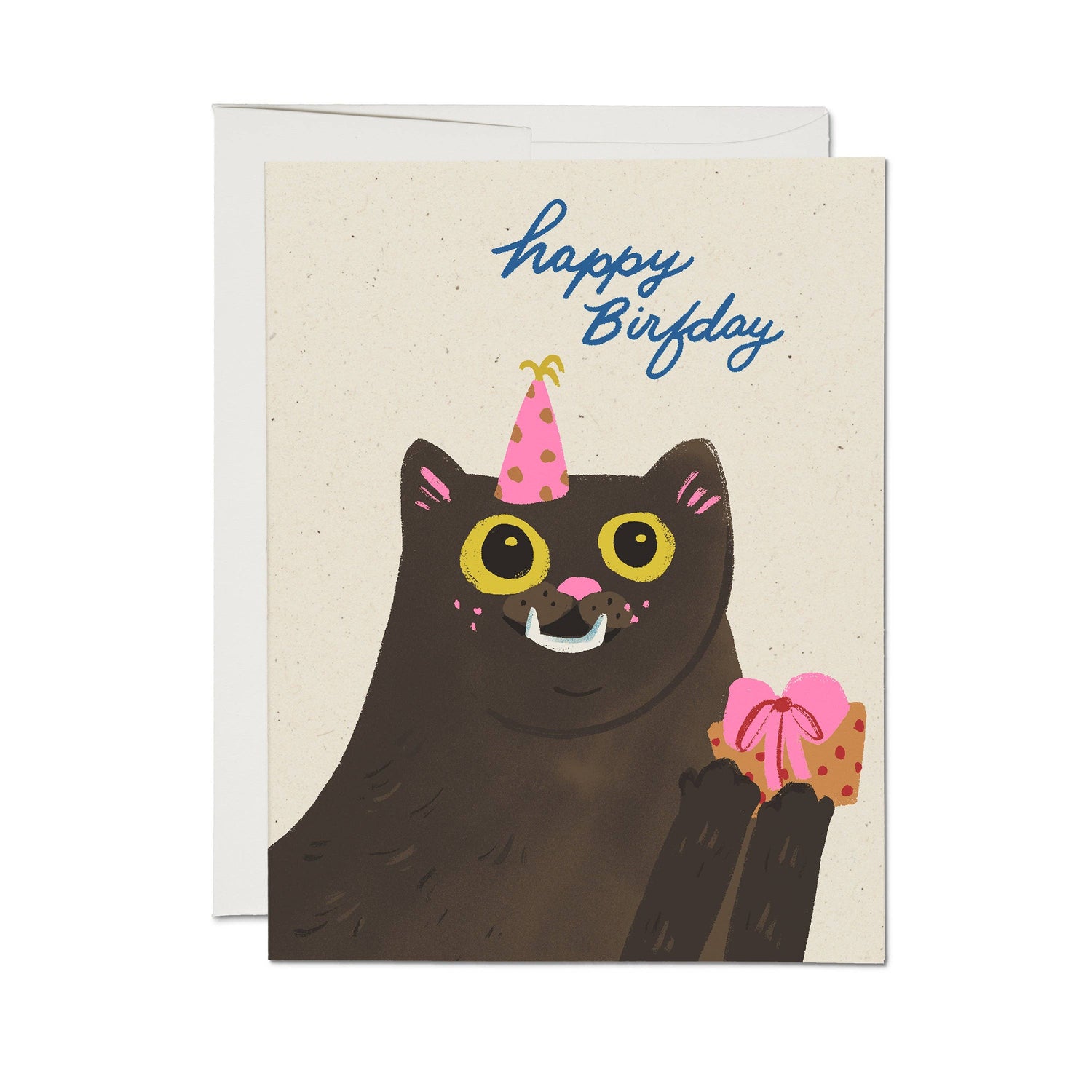 Birfday cat birthday card