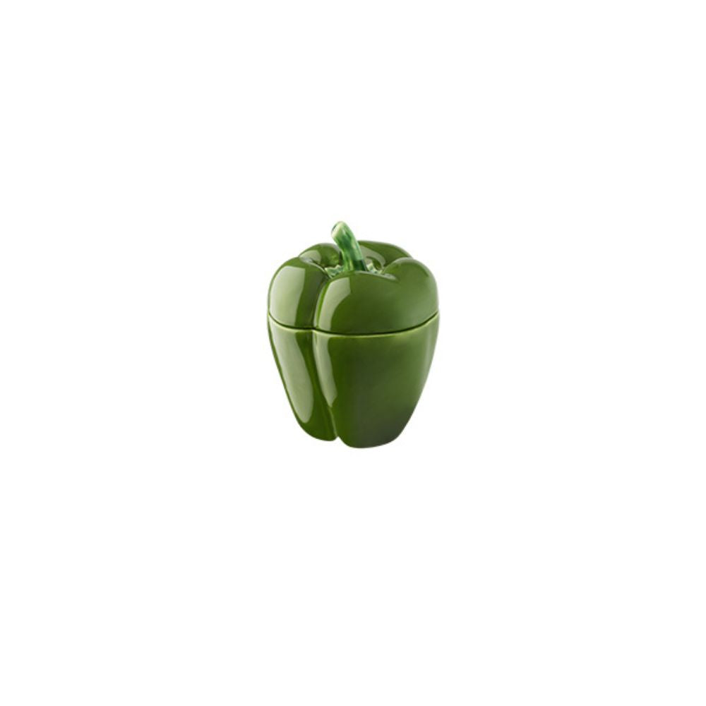 Small pepper jar (14 cm), green