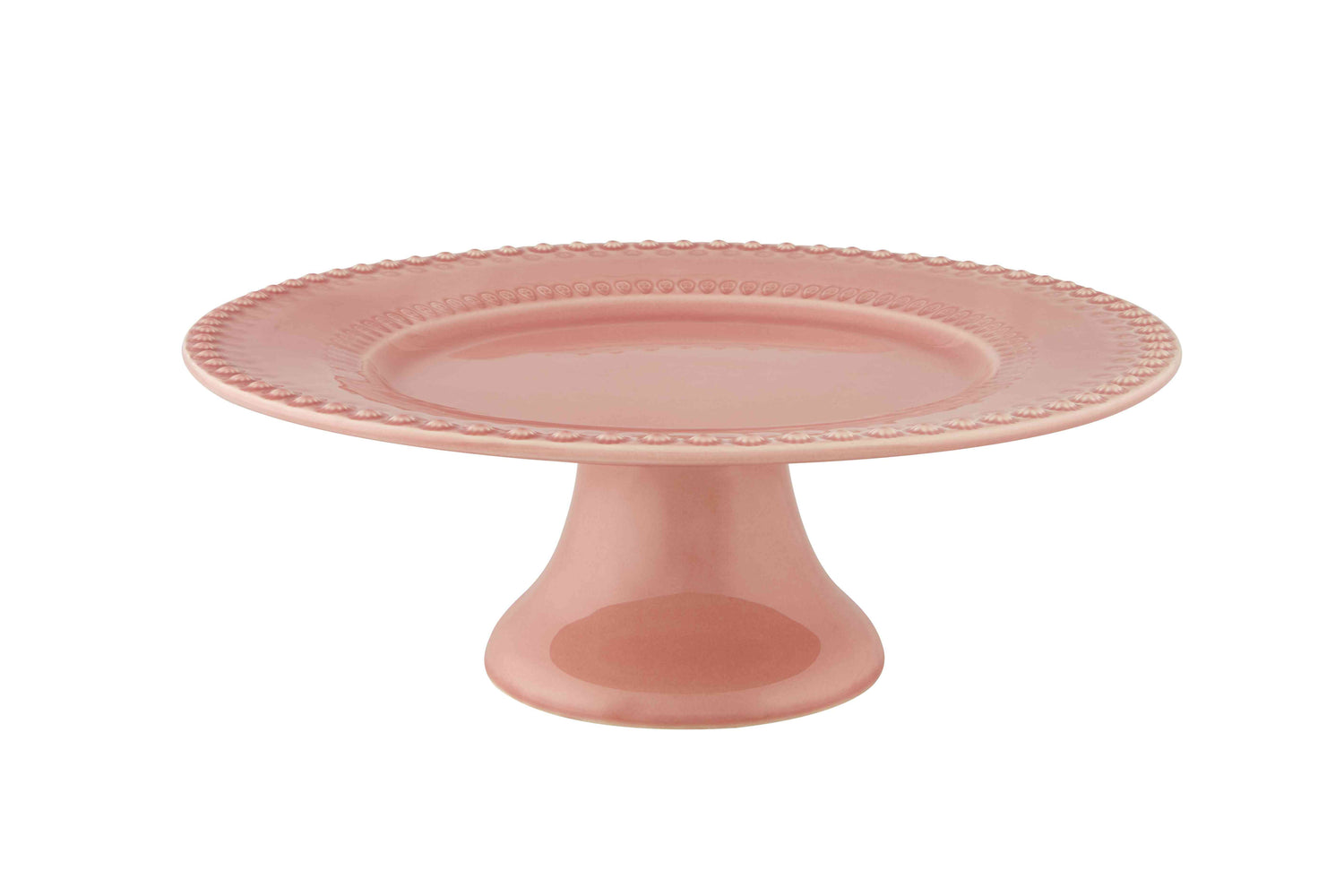 Pink cake stand Fantasia, large