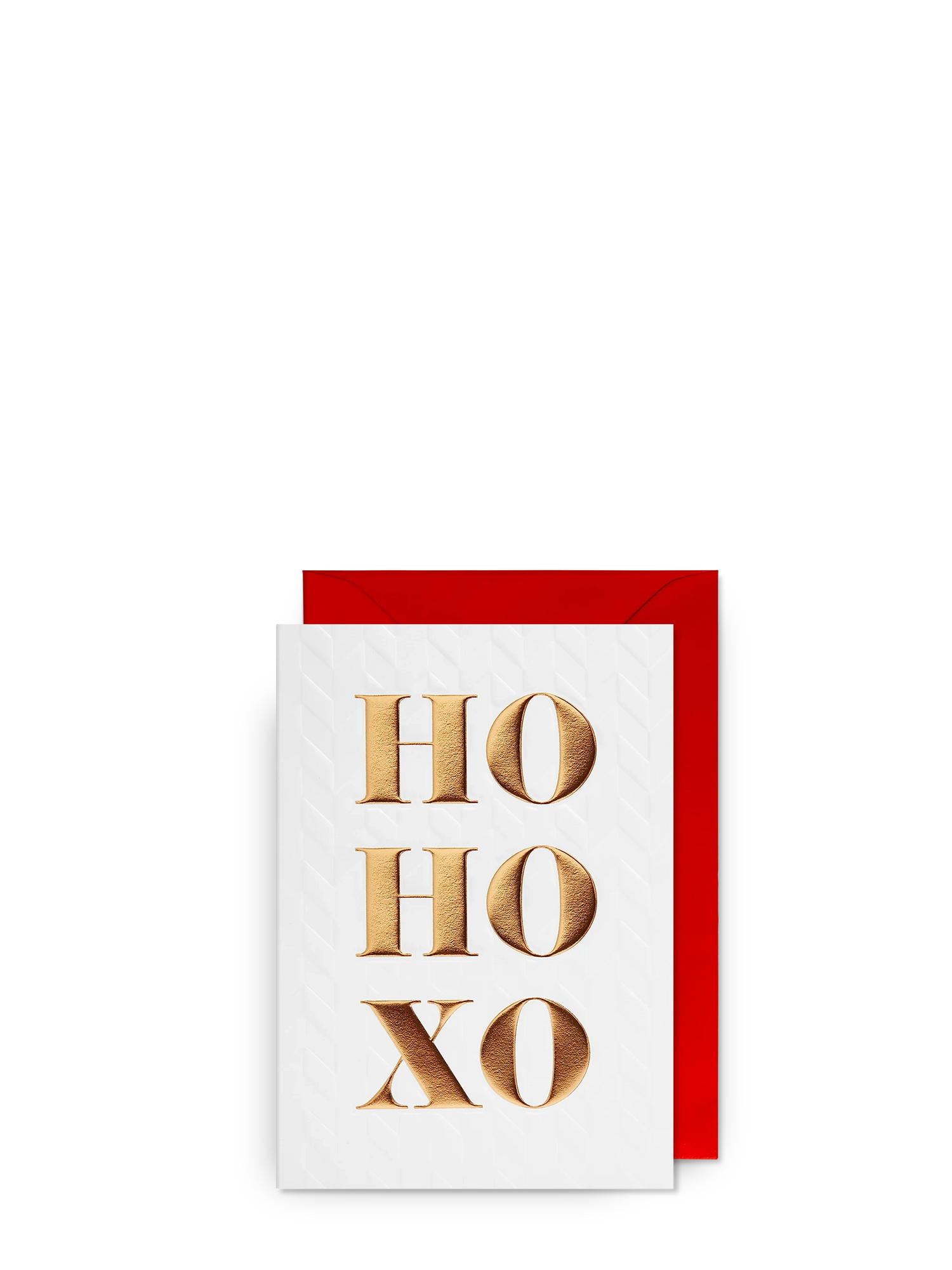 Ho Ho Xo Christmas card by Postco