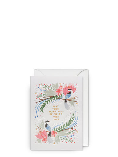 May Your Marriage Be Filled With Love, wedding card