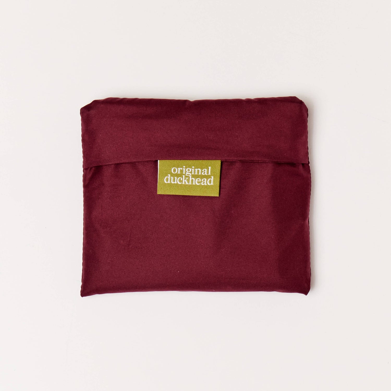 Cherry red foldable light shopper, dark red