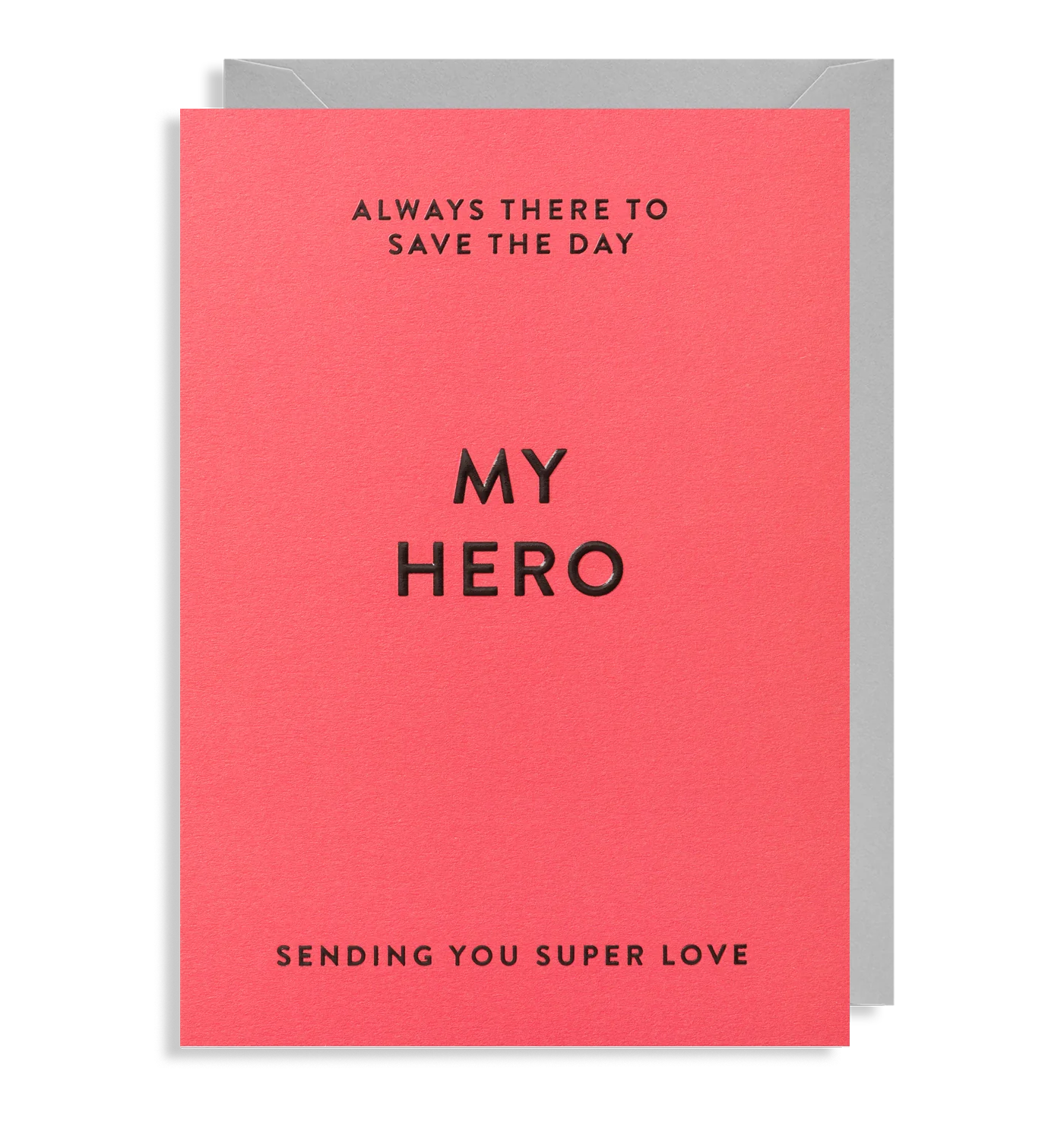My Hero Love Card