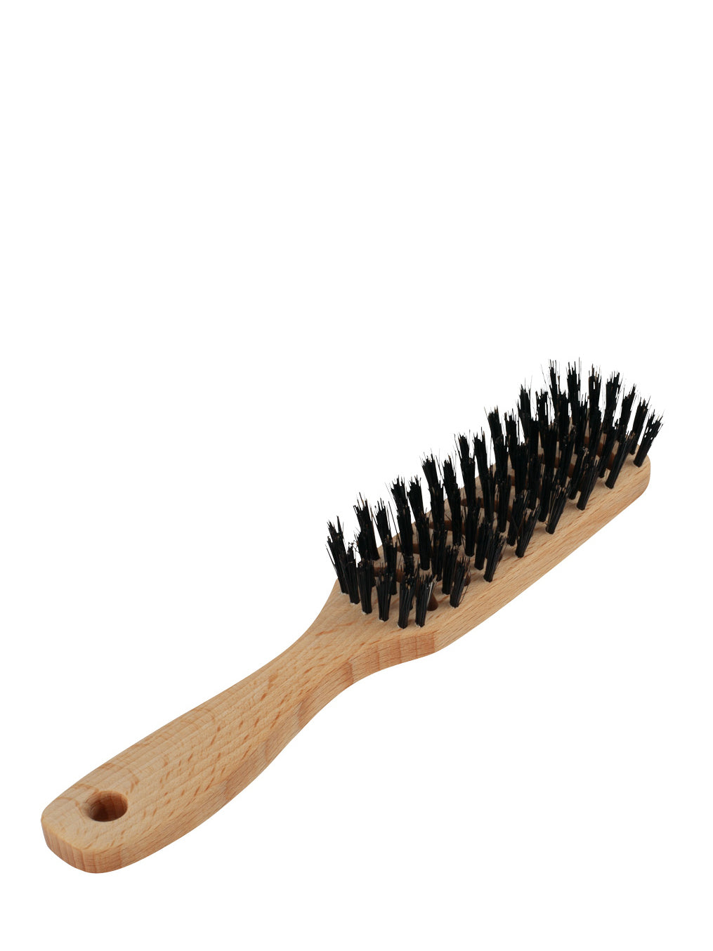 Hairbrush with air circulation slots
