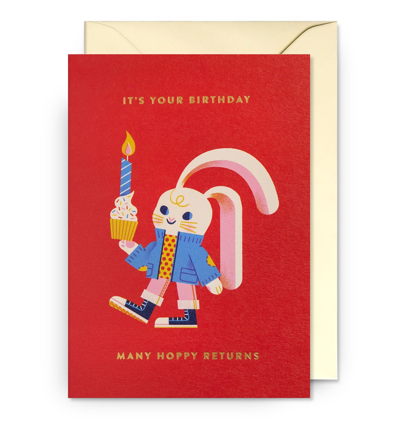 It's Your Birthday, Many Hoppy Returns Birthday Card by Lydia Nichols