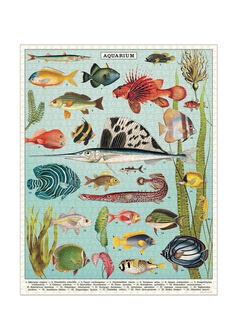Aquarium vintage puzzle (1000 pieces)