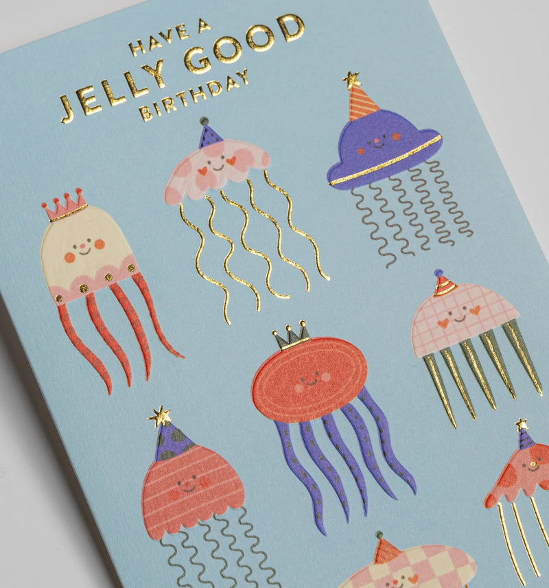 Have a jelly fish birthday card