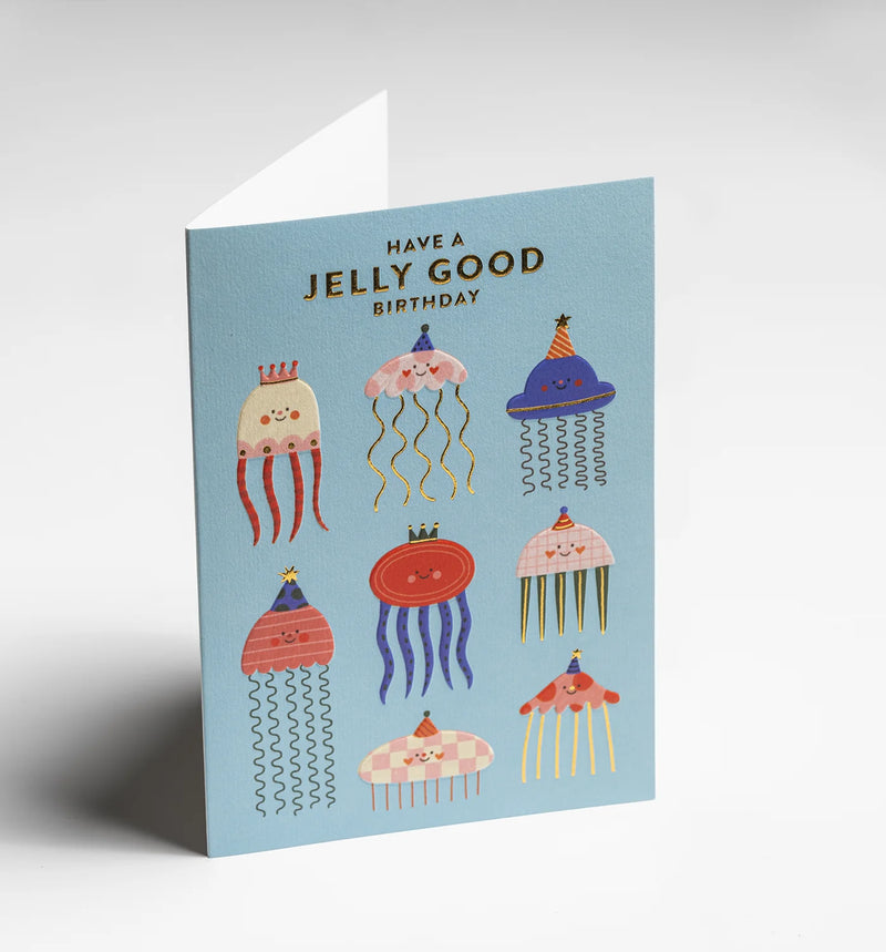Have a jelly fish birthday card