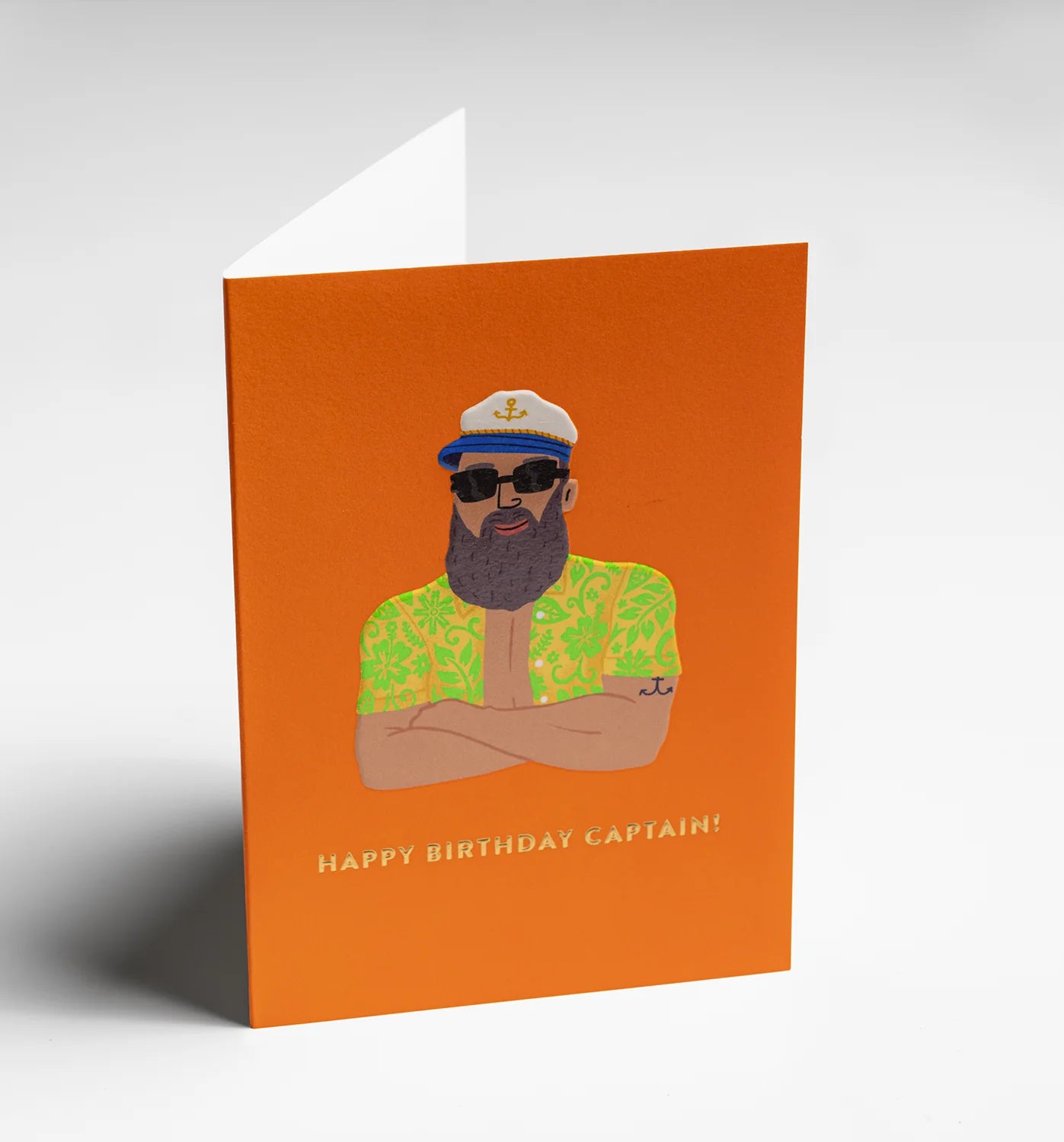 Captain, birthday card