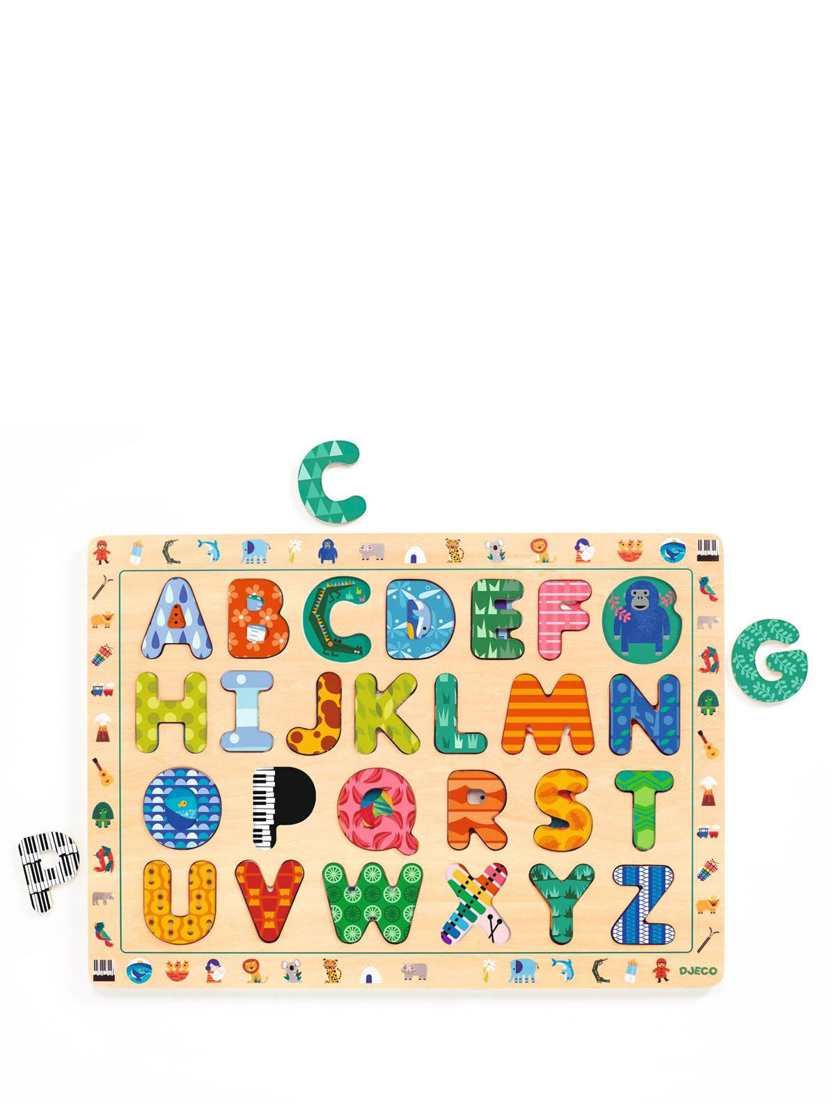 Wooden Puzzle ABC