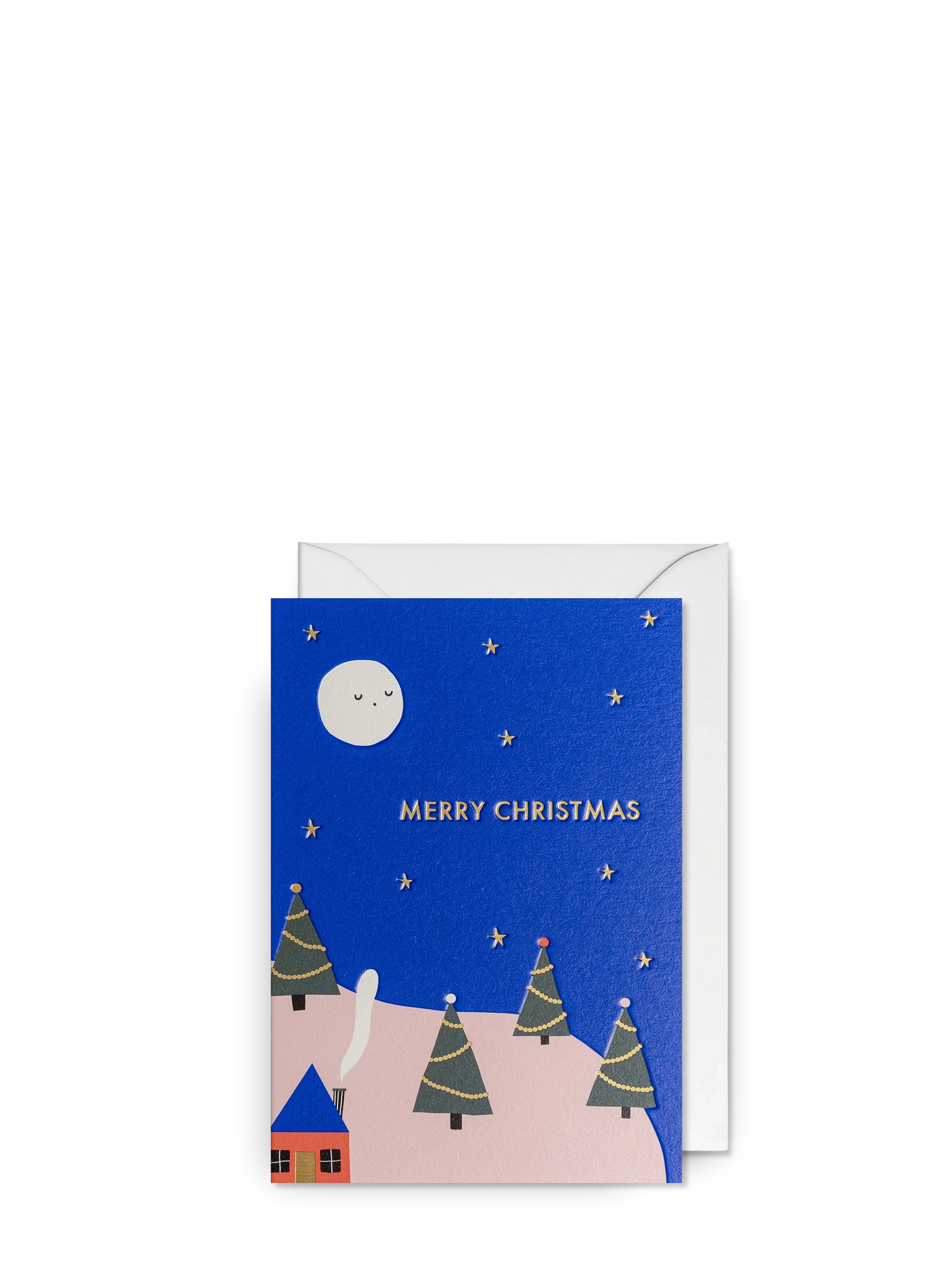 Illustrative Winter Scene Christmas Card by Jennifer Bouron