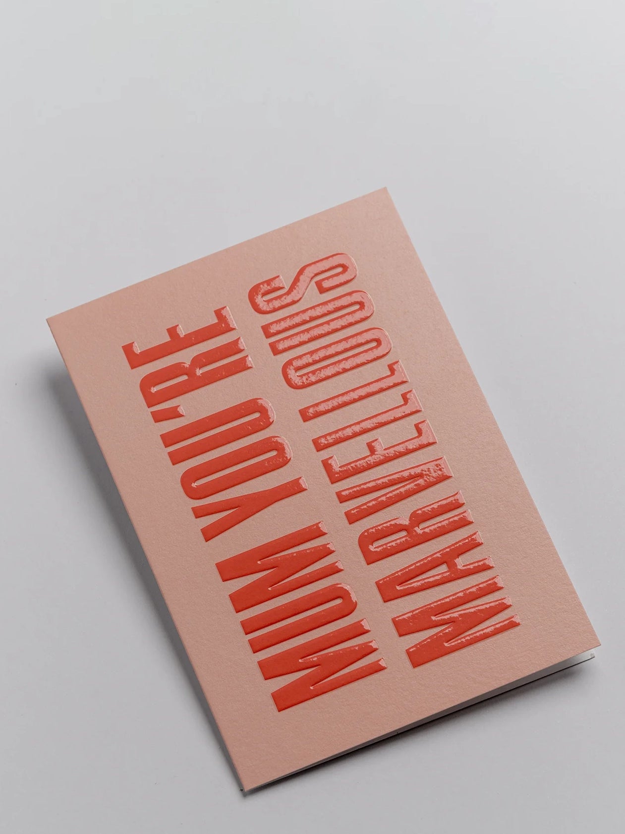 Mum You're Marvellous, Mother's day card by Postco