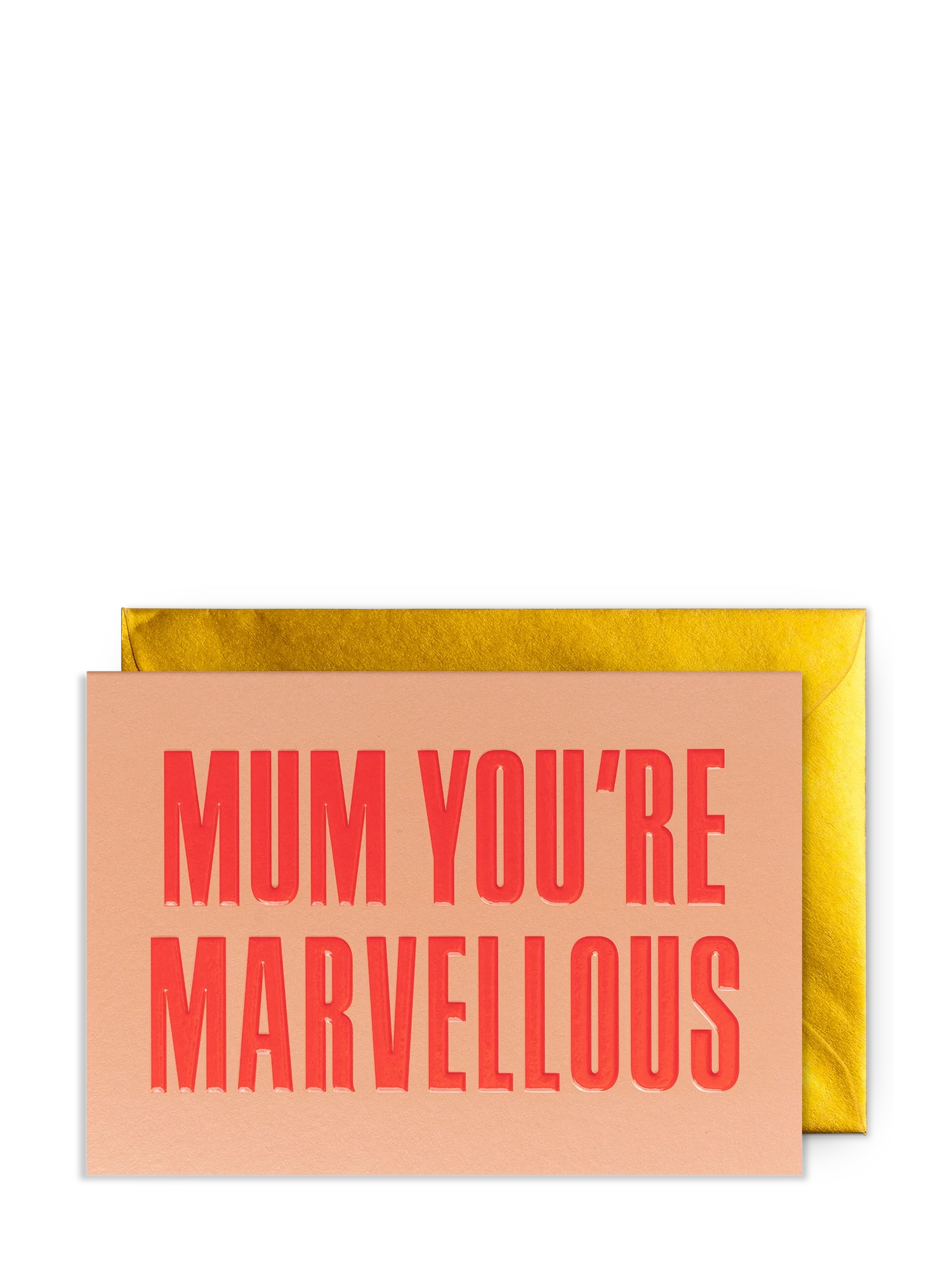 Mum You're Marvellous, Mother's day card by Postco