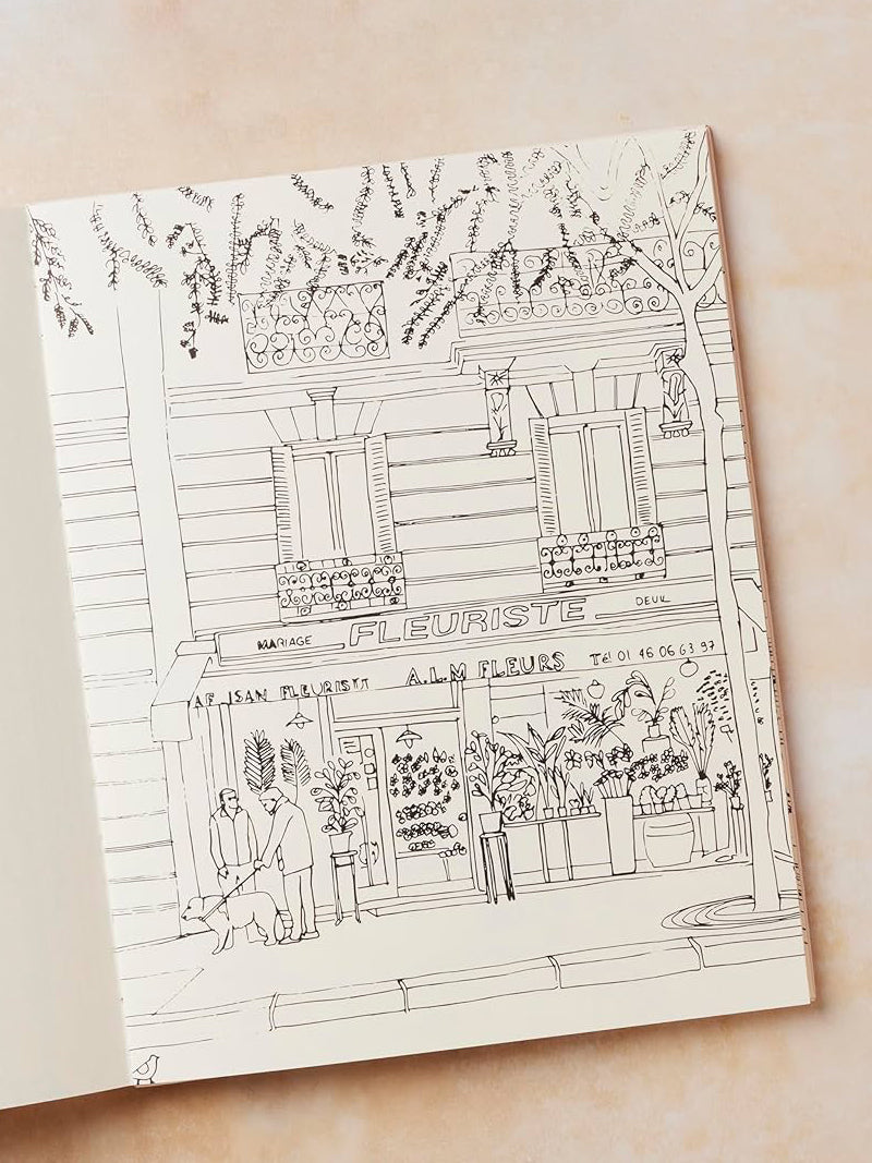 Paris Colouring Book - Zoé De Las Cases