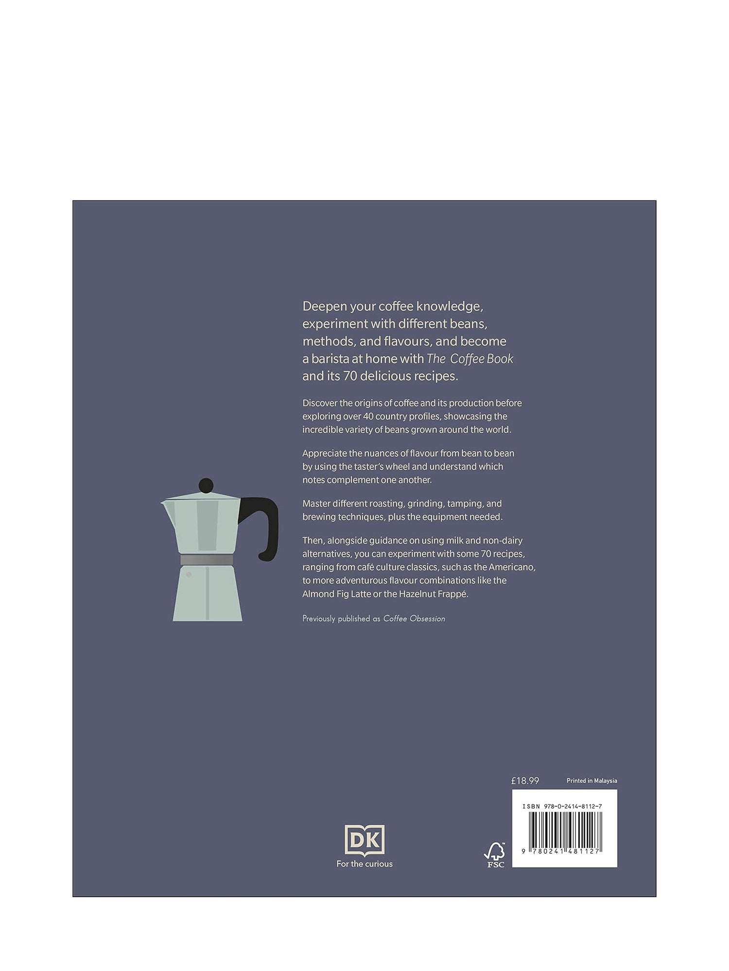 The Coffee Book. Barista tips, recipes, beans from around the world