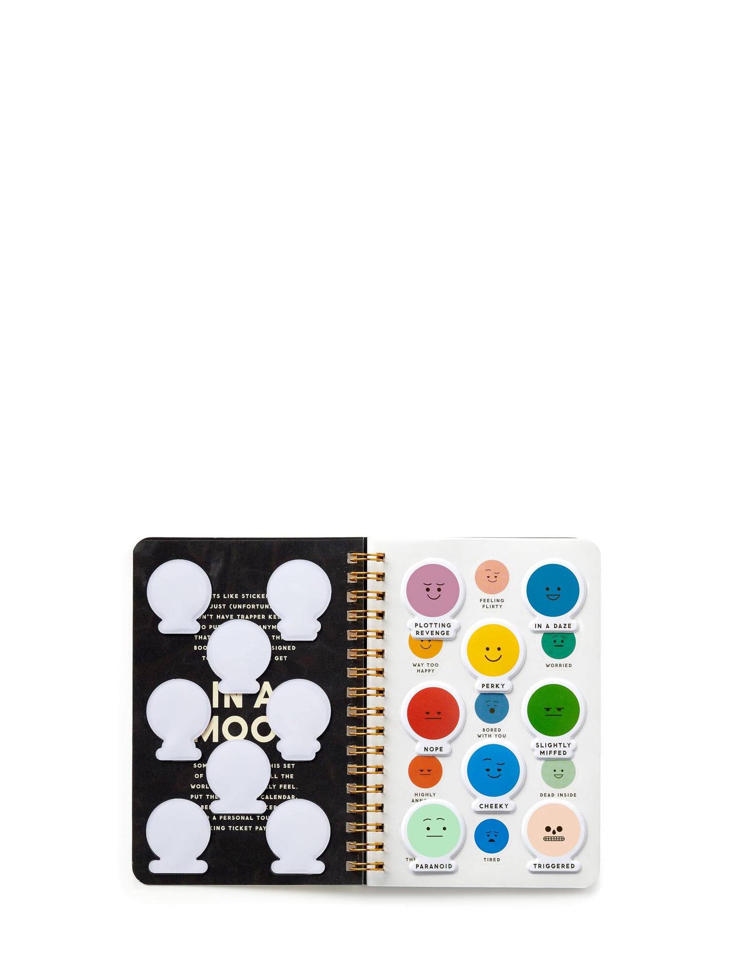 In A Mood Sticker Book