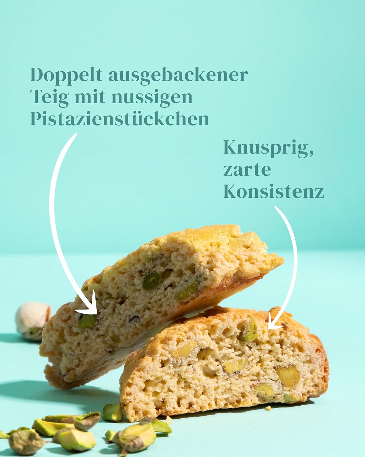 Cantuccini Al Pistacchio (180g)